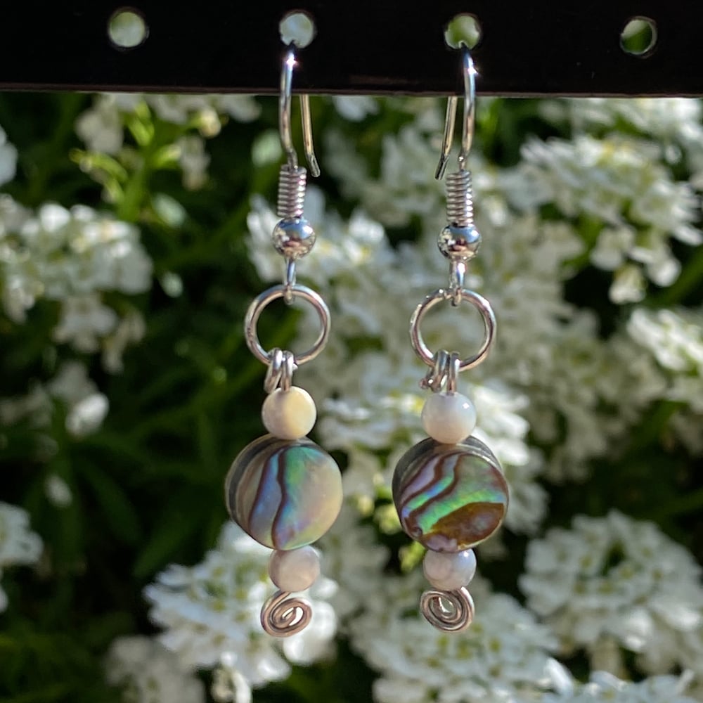 Image of seashore earrings
