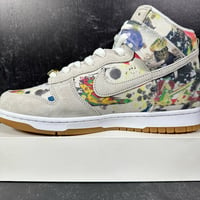 Image 9 of NIKE SUPREME X DUNK HIGH OG QS SB RAMMELLZEE MENS SHOES SIZE 9.5 NEW