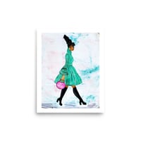 Image 1 of Spring in Her Step Art Print 
