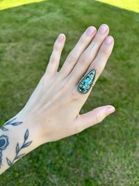 Image 1 of Large Turquoise Ring