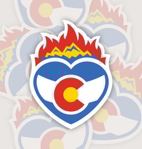 Image of HEARTS ON FIRE Sticker
