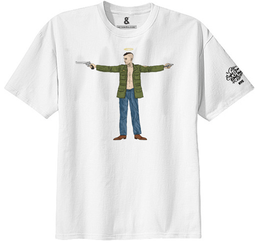 Image of St. Travis T-shirt - White