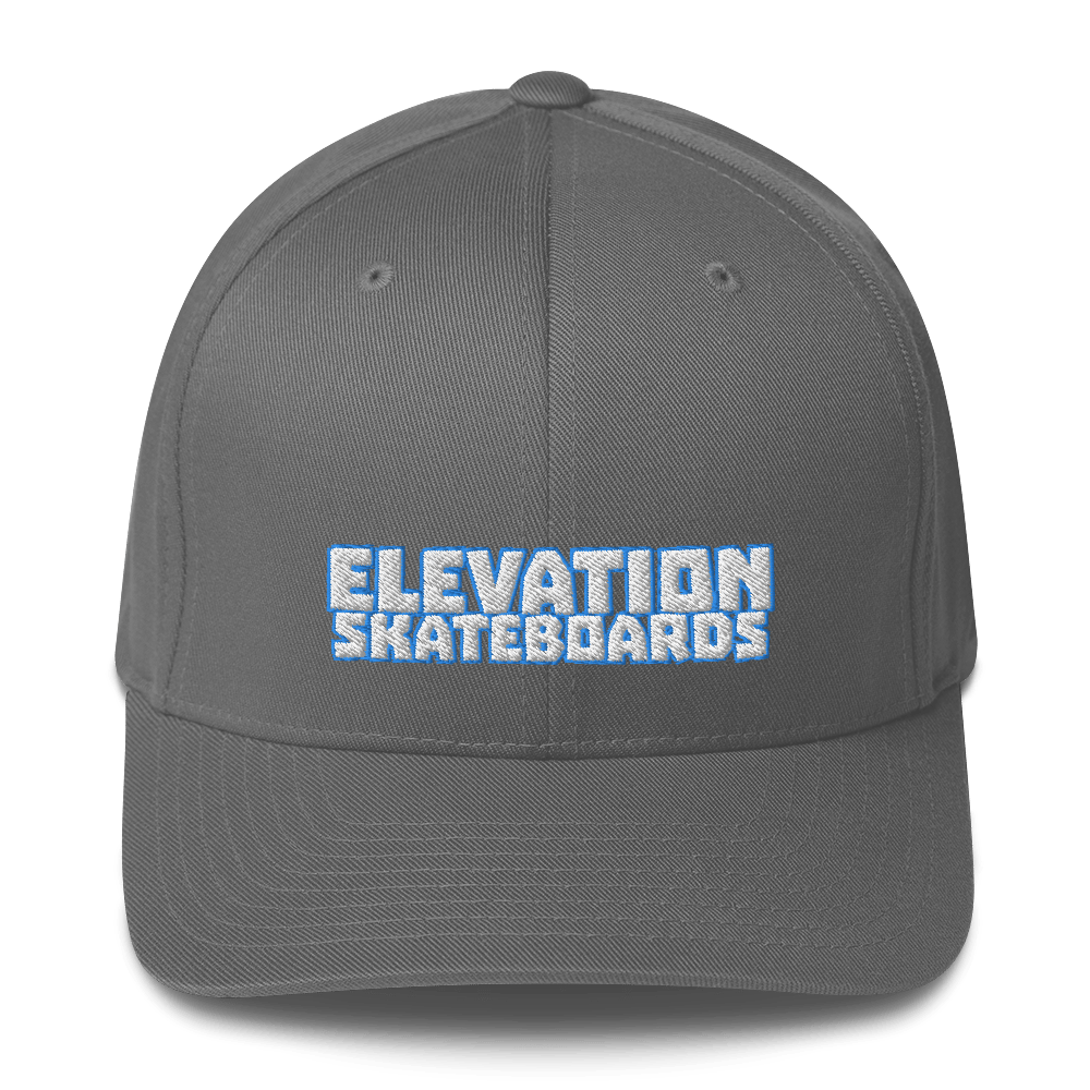 Embroidered team logo flexfit brand.