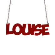 Image of Comic Book Style Name Necklace