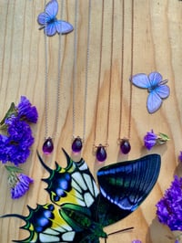 Image 4 of Simple Amethyst Necklace