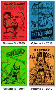 Image of Big Dog's Studio Sketchbook Single