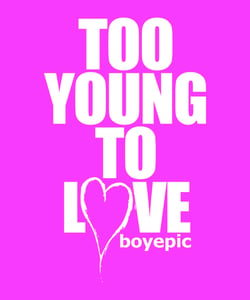Image of Too Young To Love Tee - Pink