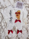 Pooh Bow Sleepsuit