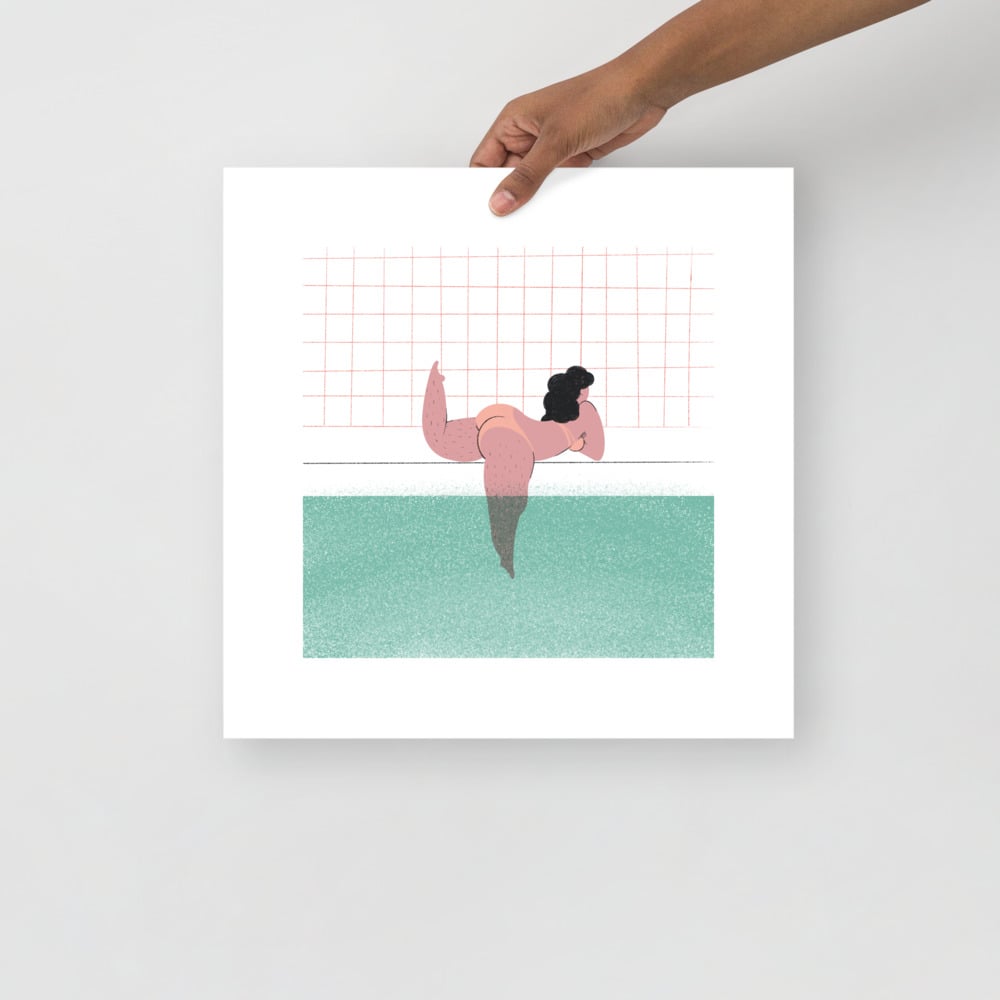 Image of Swimming girl