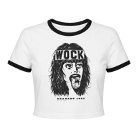 BLACK 1983 WOMAN’S RINGER TEE