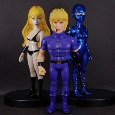 Image of Cobra Sofubi Set Of 3 ( Price In USD )