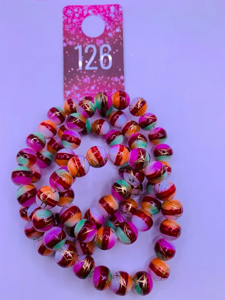 Image of Beaded Stacks