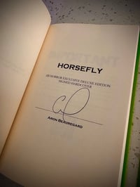 Image 3 of HORSEFLY DELUXE EDITION SIGNED MULTIMEDIA HARDCOVER BUNDLE