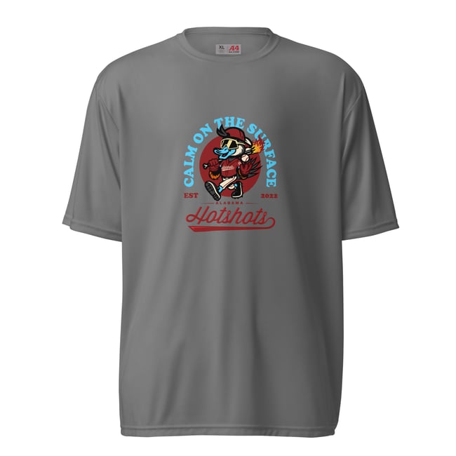 Hotshots "Calm on the Surface" Ruddy A4 Performance Tee