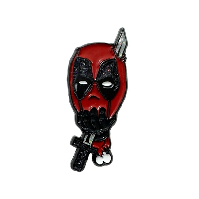 Hold Your Head Up Pin - Deadpool