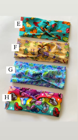 Image of Naughty adult print headbands 