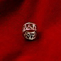 Image 1 of Advent day 12- wiggles ring in silver