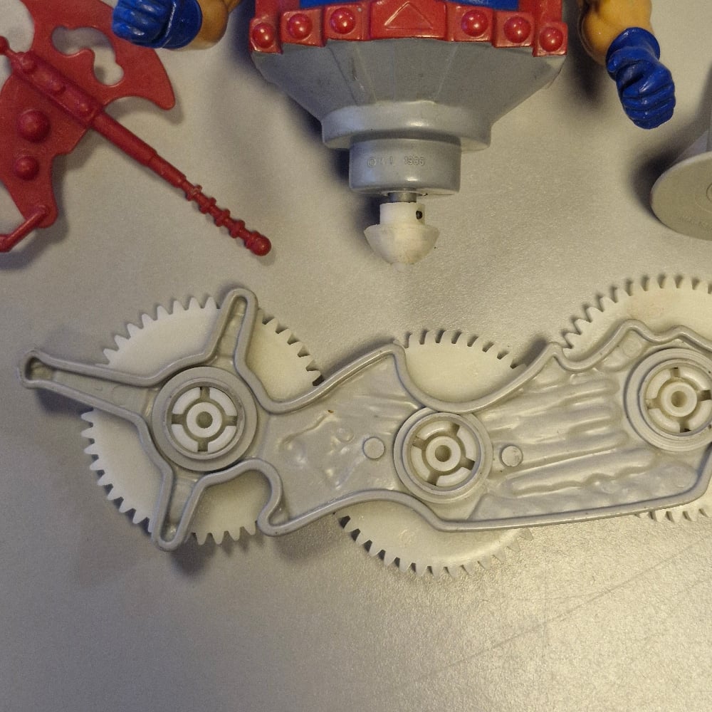 Image of Vintage Masters of the Universe Rotar Action Figure – Original 1980s MOTU