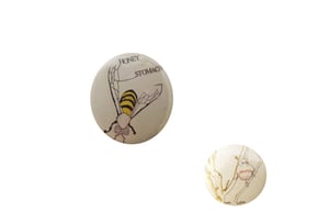 Image of 'The Birds + the Bees' badge set