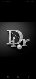Crystal Dior Fashion Brooch 
