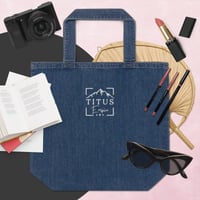 Image 1 of Move Mountains Denim Tote - Organic