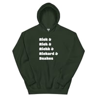 Image 3 of Rick & Rich & Richk & Rickard & Snakes Unisex Hoodie