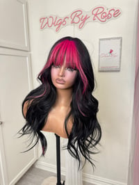 Image 5 of Pink bangs (ready to ship) 