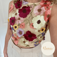 Image 1 of Secret gardens top (made to order)