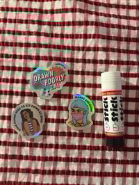 Image 3 of Masks are punk sticker 