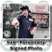 Image 1 of Personally Signed 6x8” Gloss Photo From Taryl Himself! (Free USA Shipping)