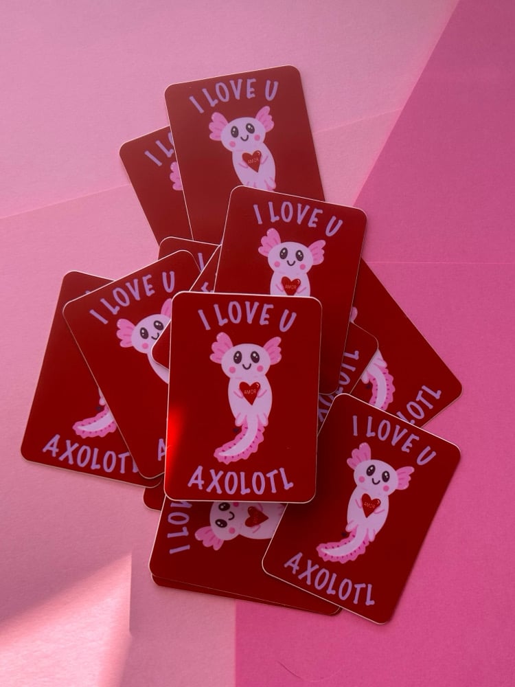 Image of Axolotl vday collection 
