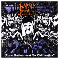 Napalm Death - "From Enslavement To Obliteration" LP (UK Import)