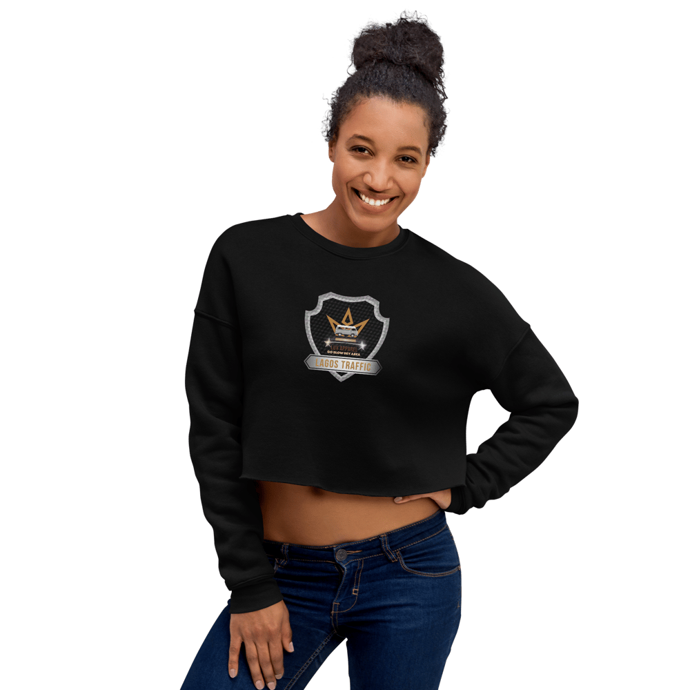 LTC DANFO RACING CROP-SWEATSHIRT COLLECTION (SLV/GOLD LOGO)