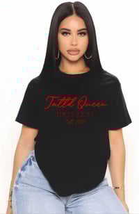 TATTD QUEEN ORIGINAL Tee!! Black&red 🖤❤️