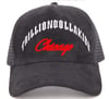 2023 Black Suede Trucker Hat 