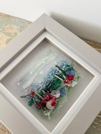 Image 2 of Framed Blue Mini Meadow 