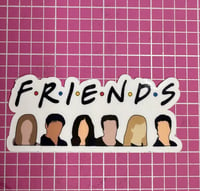 Image 1 of Friends Stickers & Pack 1