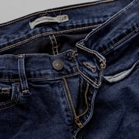 Image 4 of Levi's 710 Dark Wash Women's Super Skinny Jeans