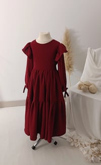 Image 1 of Girls photoshooting dress Suzie | size 116/122(EU) | 4-6 years | burgundy 