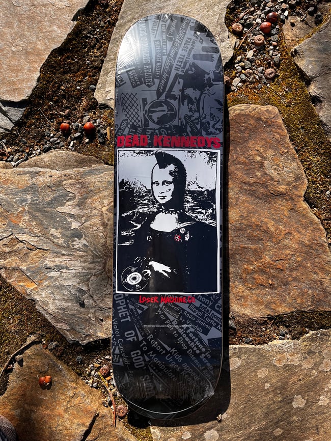 Dead Kennedys fine art skateboard