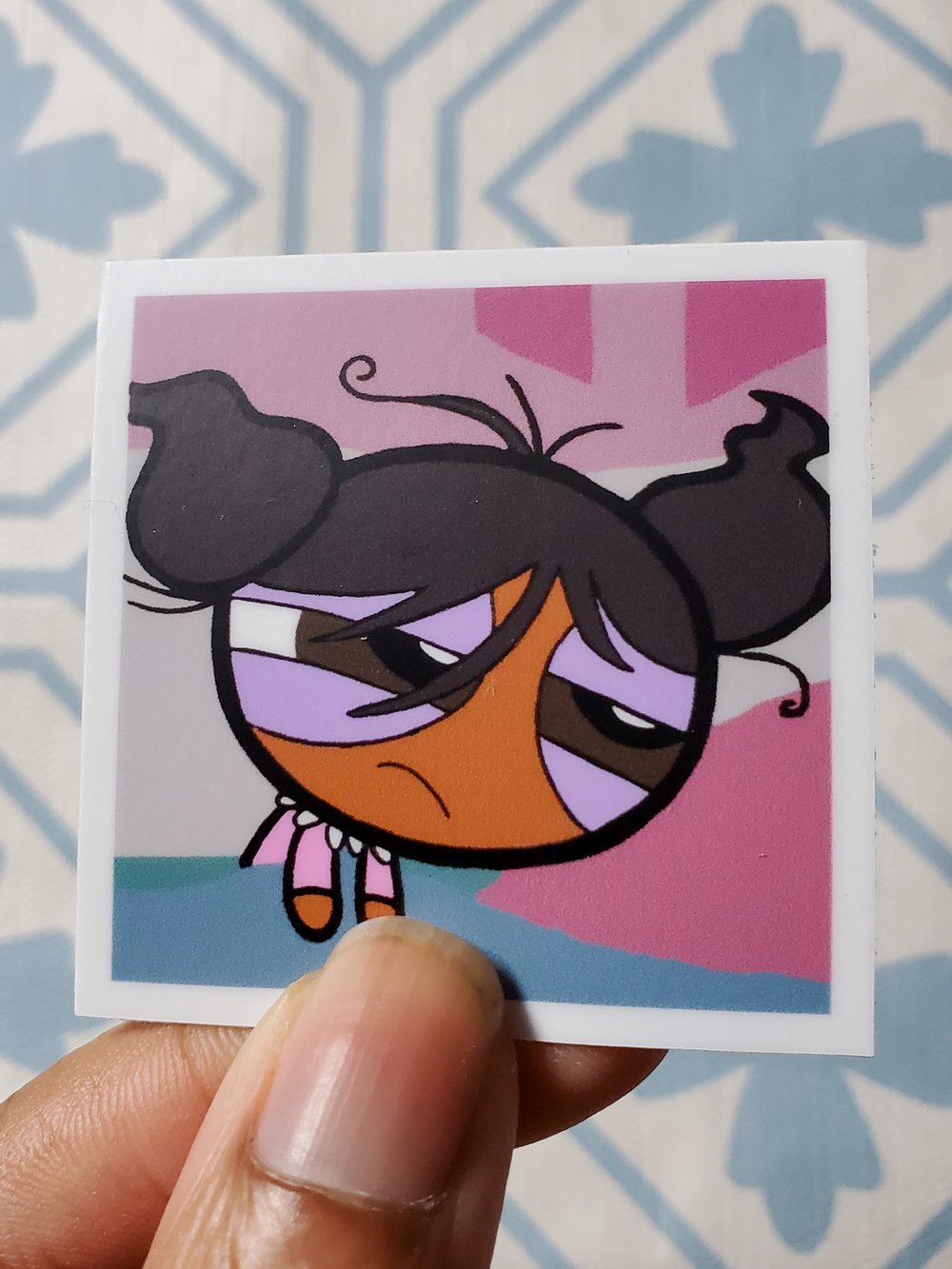 Image of Powerpuff Grump Sticker