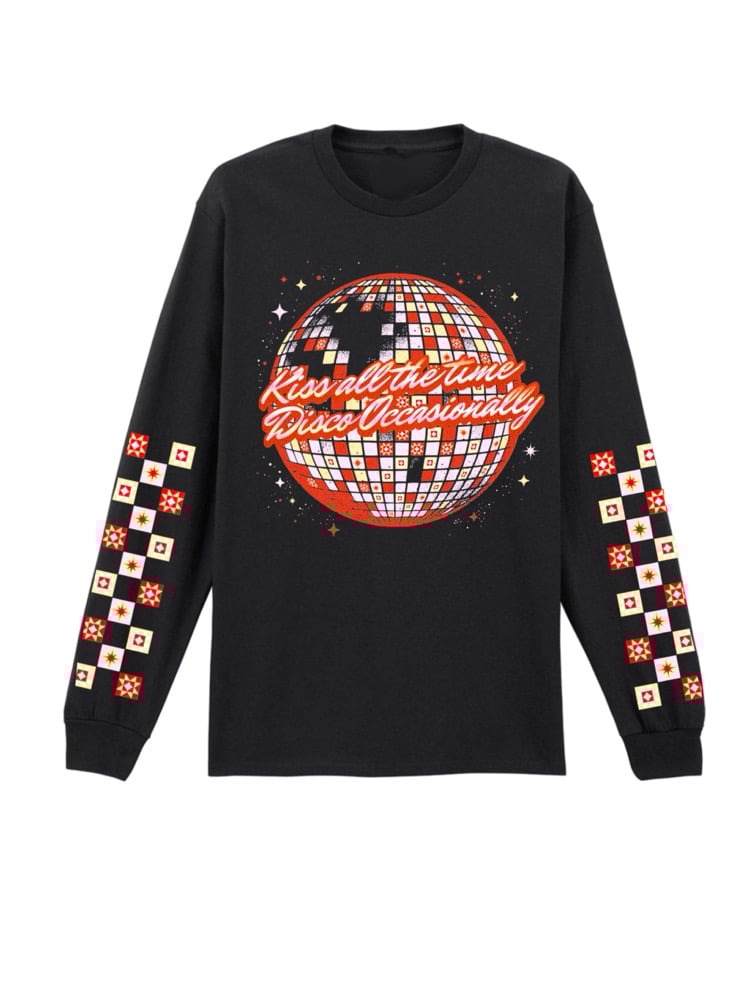 Image of Kiss all the time disco occasionally long sleeve tee/jumper