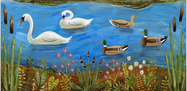 Image of In The Swim. 