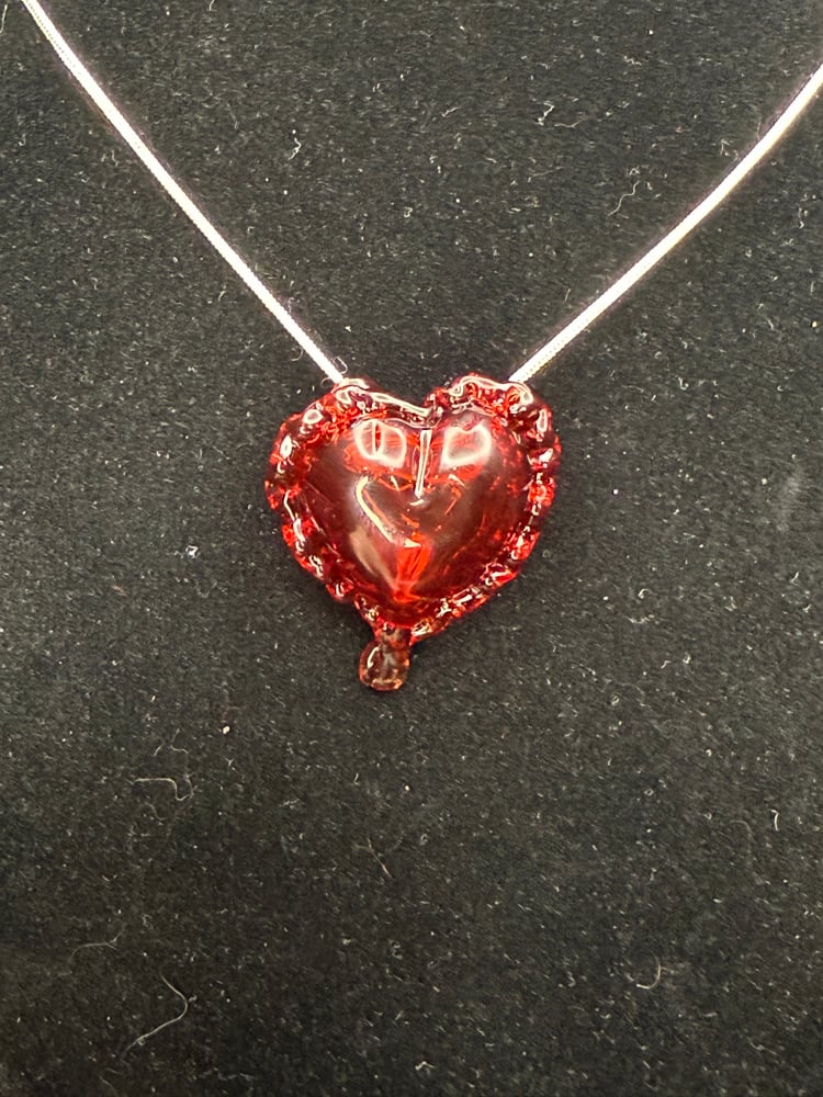 Image of Heart Balloon Pendants