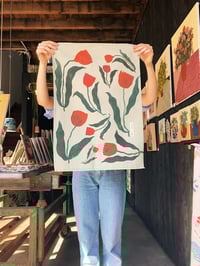 Image 1 of Tulip Tea Towel