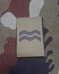 Corporal Lazer Cut Rank Marking Patch 