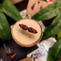 Image 2 of Kolczyki wkrętki z "tramwajarzem" 