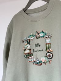 Image 1 of Little Fisherman Wreath  Sweater