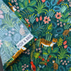 Green Rainforest Pocket Square 