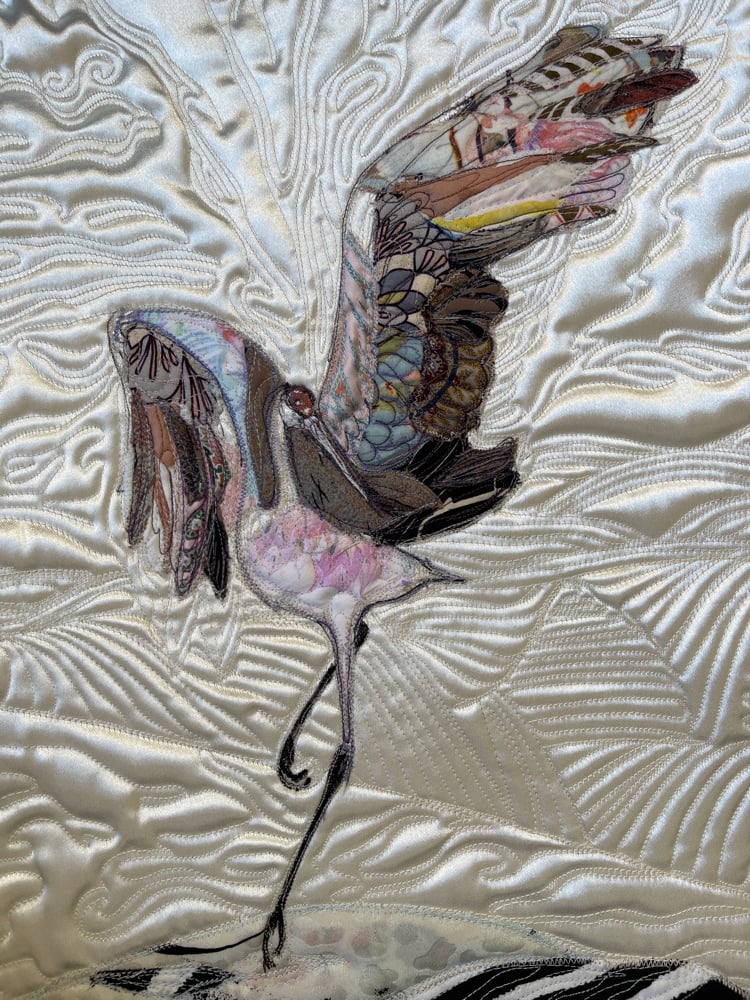“Mother-of-Pearl Dance” - exquisite bird art  Image 7